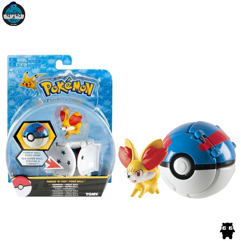 Tomy Throw N Pop Poke Ball Fenekin T18876