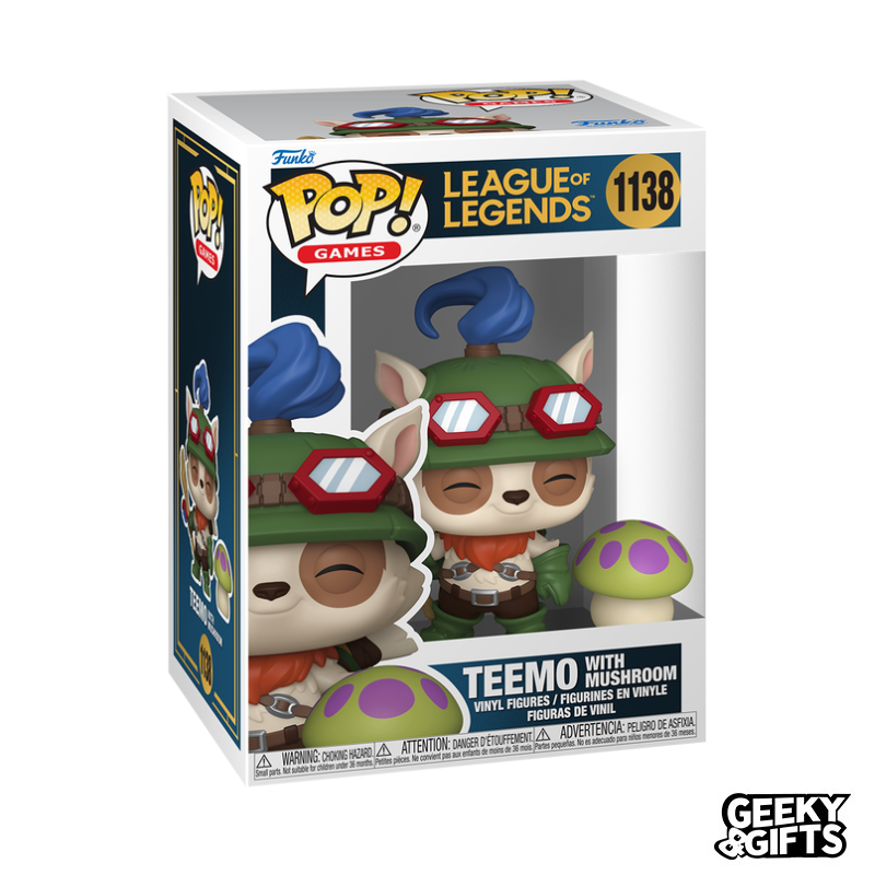 Preventa Funko Pop & Buddy: League of Legends - Teemo con hongo 1138