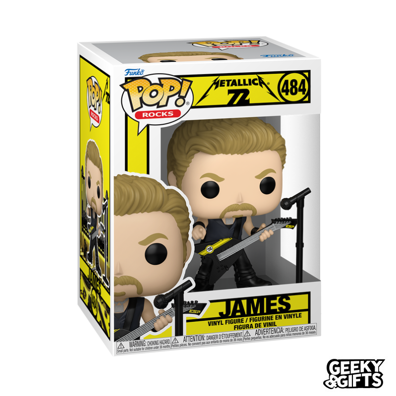 Preventa Funko Pop Rocks: Metallica - James 72 Seasons 484