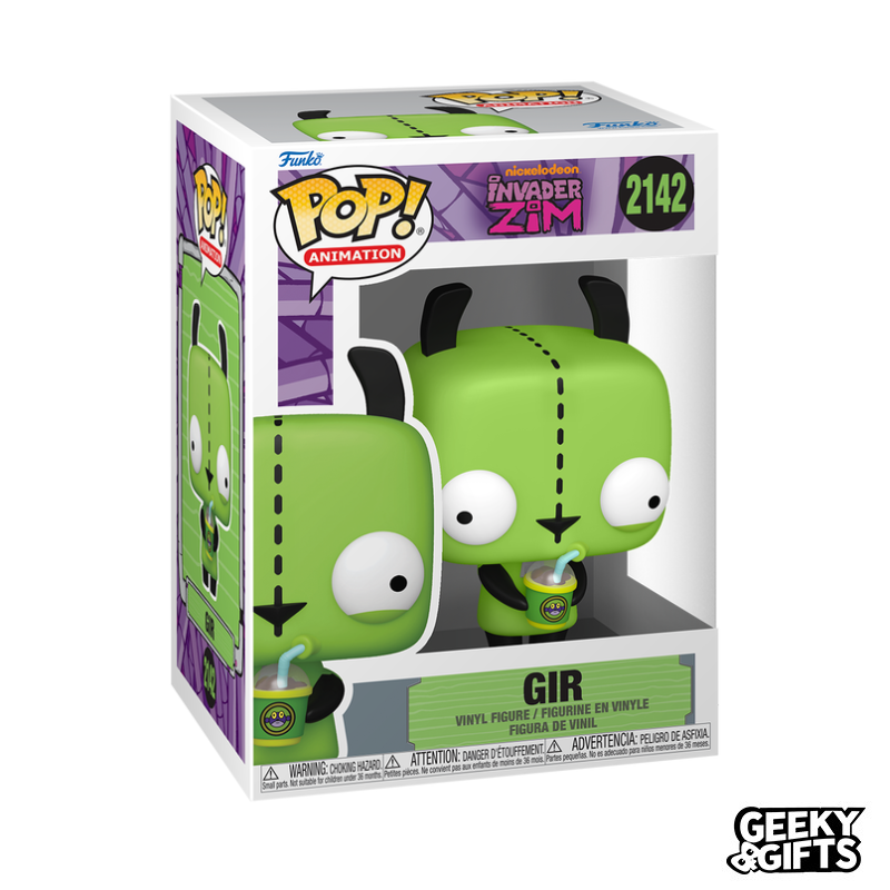 Preventa Funko Pop Animation: Invasor Zim - Gir 2142