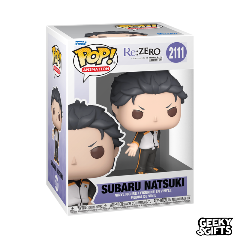 Preventa Funko Pop Animation: Re Zero - Subaru Natsuki 2111