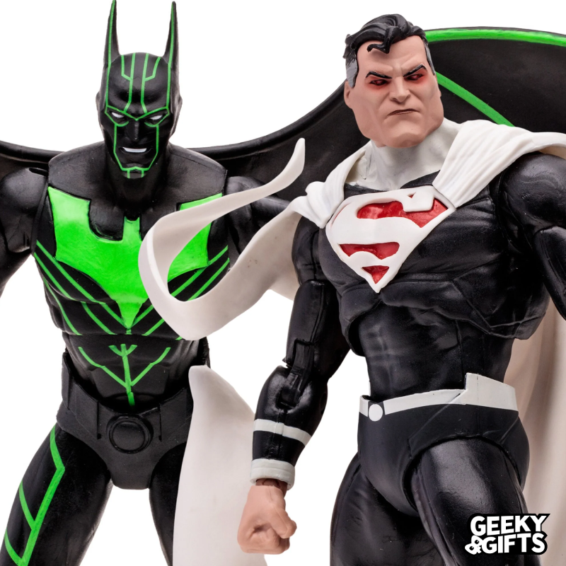 Mcfarlane DC Multiverse: Batman Beyond 2.0 - Batman Beyond Vs Justice Lord Superman - 2 Pack