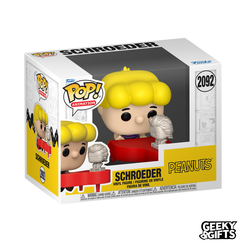 Preventa Funko Pop Premium: Peanuts - Schroeder con Piano 2092