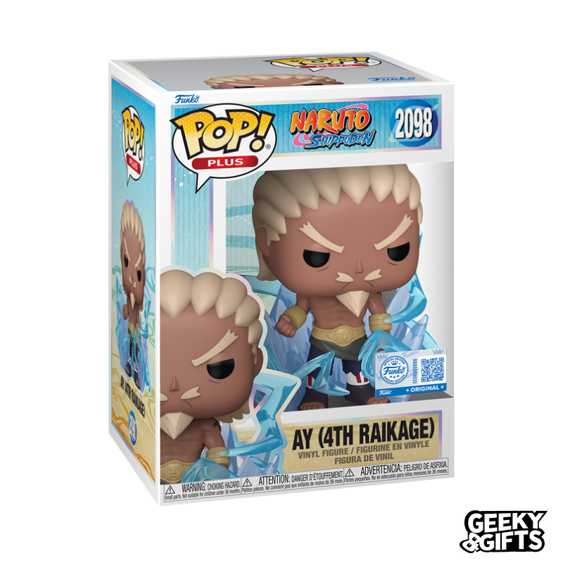 Preventa Funko Pop Plus Animation: Naruto Shippuden - Cuarto Raikage Exclu 2098