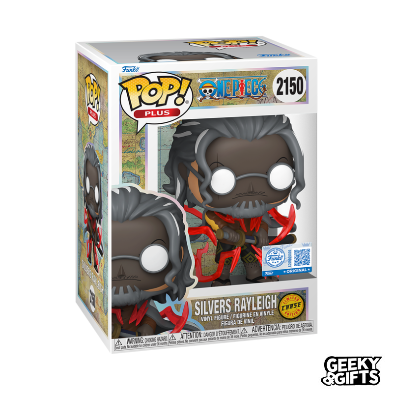 Preventa Funko Pop Plus Animation: One Piece Egghead - Silvers Rayleigh Exclu 2150 CHASE
