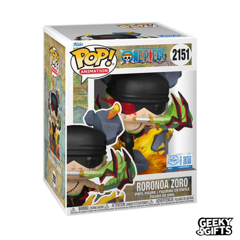 Preventa Funko Pop Premium: One Piece - Zoro King Of Hell Exclu 2151