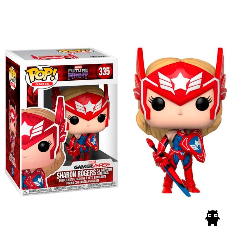 Funko Pop Games Sharon Rogers as Captain America 335