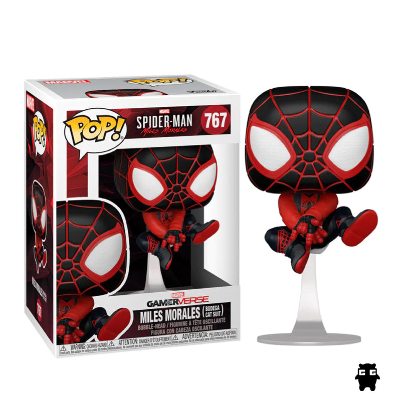 Funko Pop Marvel Miles Morales Bodega Cat Suit 767