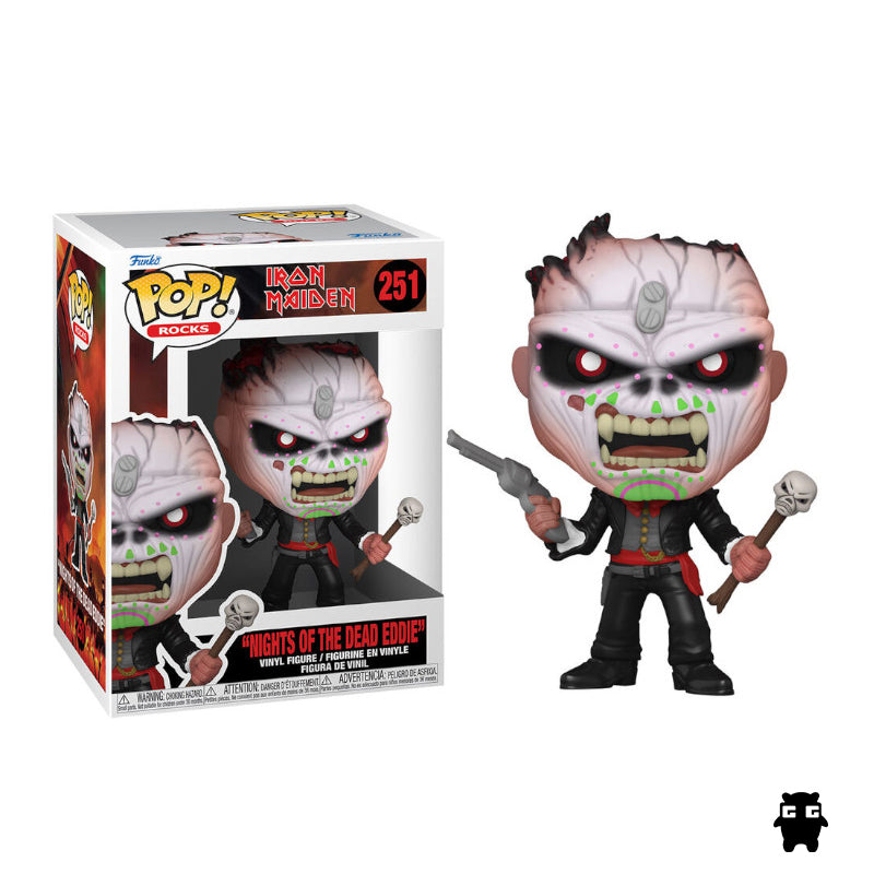 Funko Pop Rocks Iron Maiden Nights Of The Dead Eddie 251