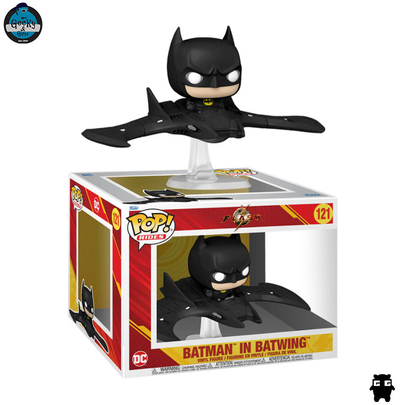 Funko Pop Rides Batman in Batwing 121