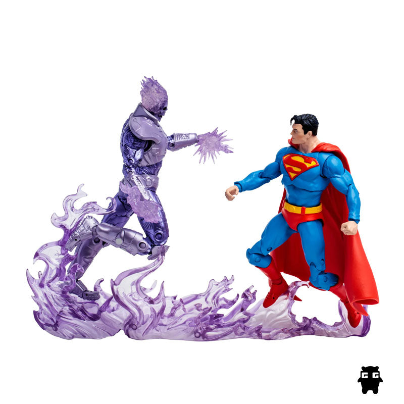 McFarlane DC Multiverse: DC Action Comics - Atomic Skull VS Superman - Gold Label 2 Pack