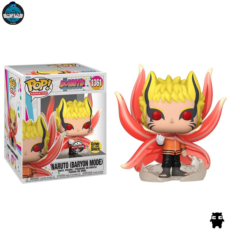 Funko Pop Animation Naruto (Baryon Mode) 1361 Special Edition Glow