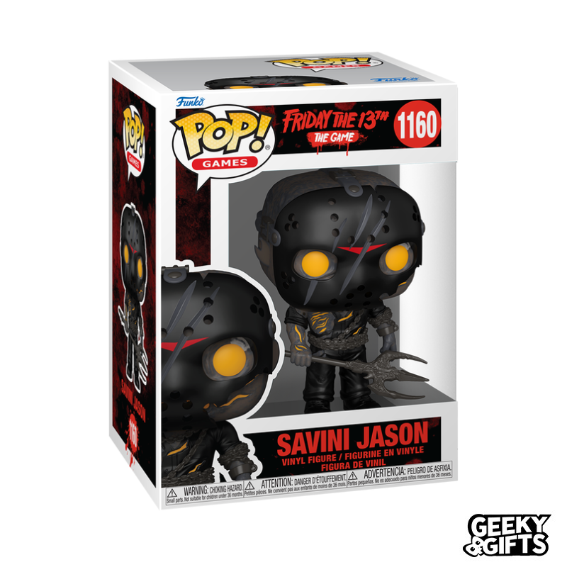Funko Pop Games: Viernes 13 Jason Universe - Savini Jason 1160