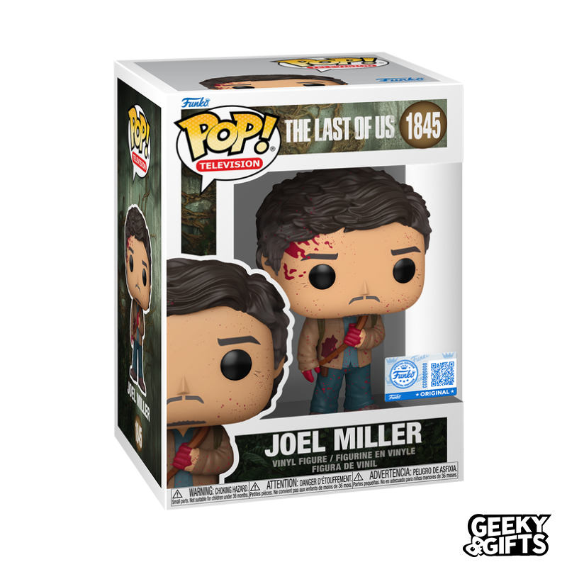 Funko Pop Television: The Last of Us - Joel Miller 1845 Exclusivo
