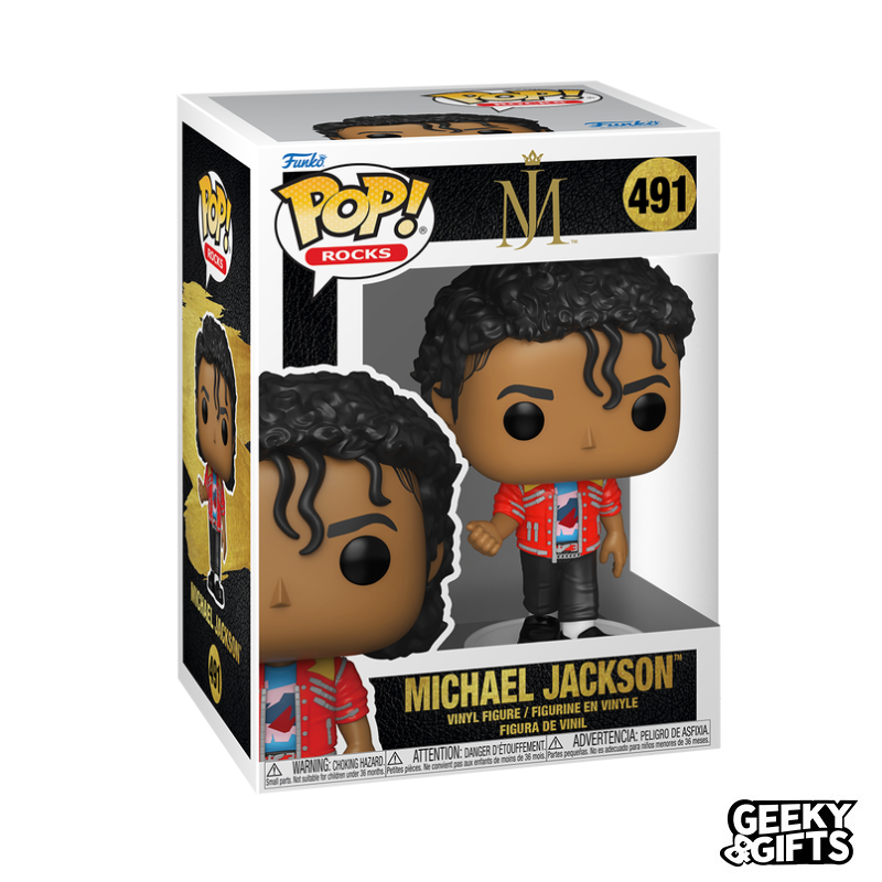 Funko Pop Rocks: Michael Jackson - Beat It 491
