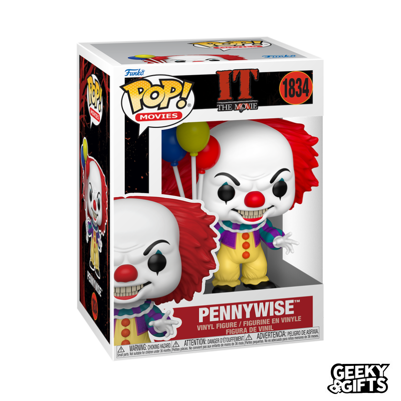 Funko Pop Movies: Horror It - Pennywise 1990 1834