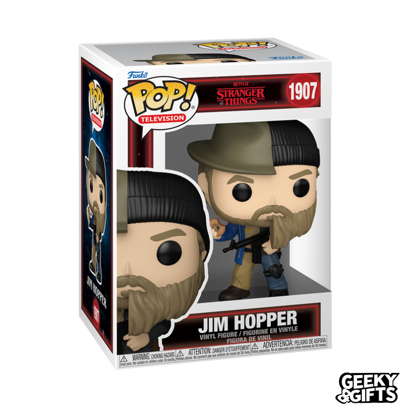 Funko Pop Television: Stranger Things S7 - Jim Hopper Split 1907