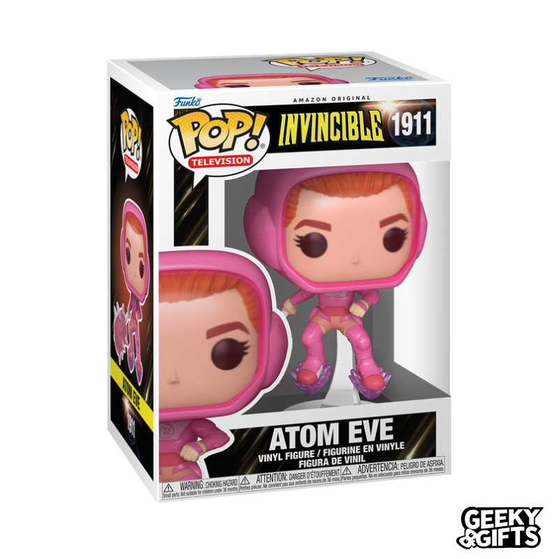 Funko Pop Television: Invincible - Atom Eve con armadura 1911
