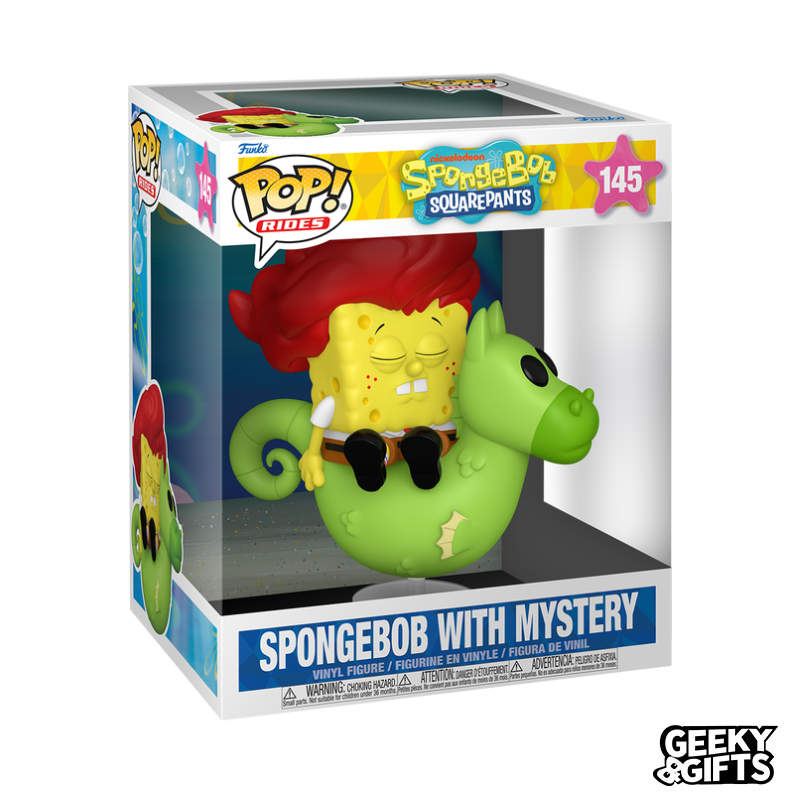Funko Pop Rides Deluxe: Bob Esponja - Bob Esponja y Mystery 145