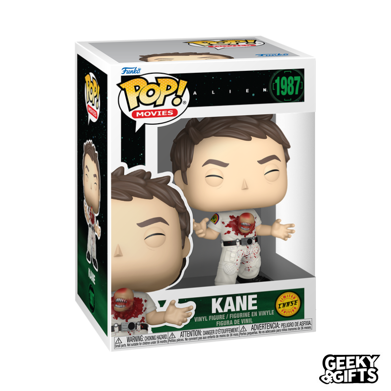 Funko Movies: Alien - Kane con Facehugger 1987 Chase