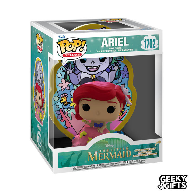 Funko Pop Deluxe: The Little Mermaid - Ariel Stained Glass 1702