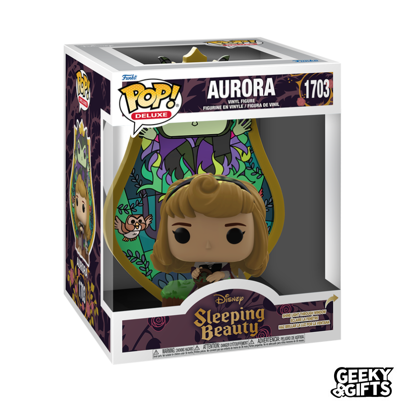 Funko Pop Deluxe: Sleeping Beauty - Aurora Stained Glass 1703