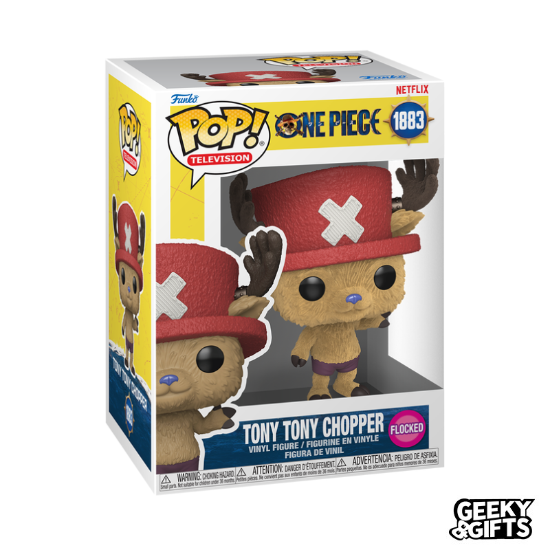 Funko Pop Television: One Piece Live Action - Chopper 1883 (Flocked)