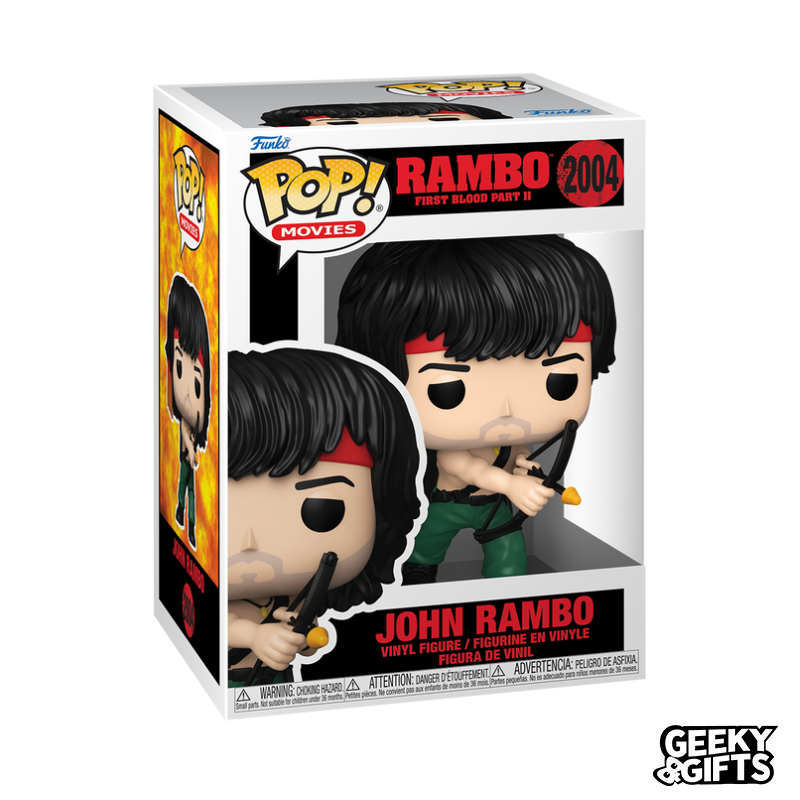 Funko Pop Movies: Rambo - John Rambo con arco 2004