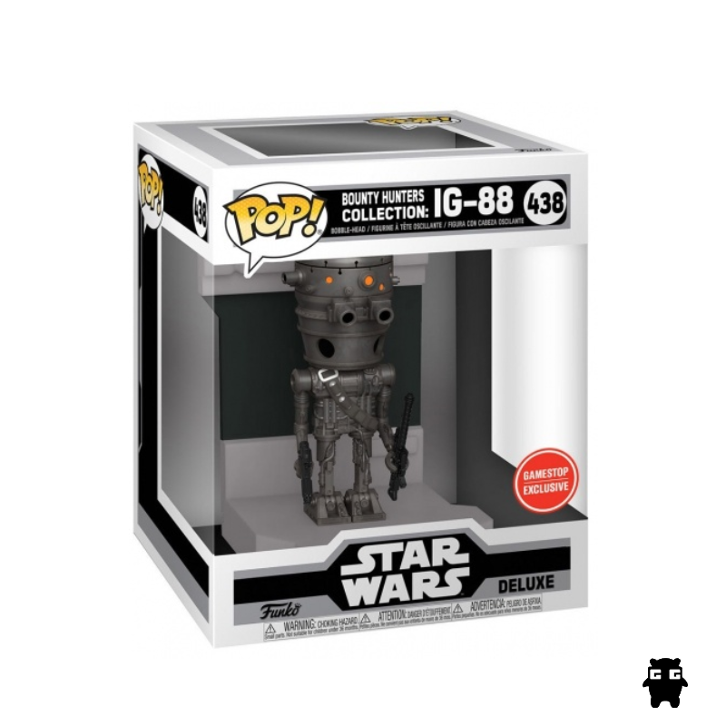 Funko Pop Star Wars: Deluxe Bounty Hunters Collection - IG 88 438 - Gamestop Exclusive