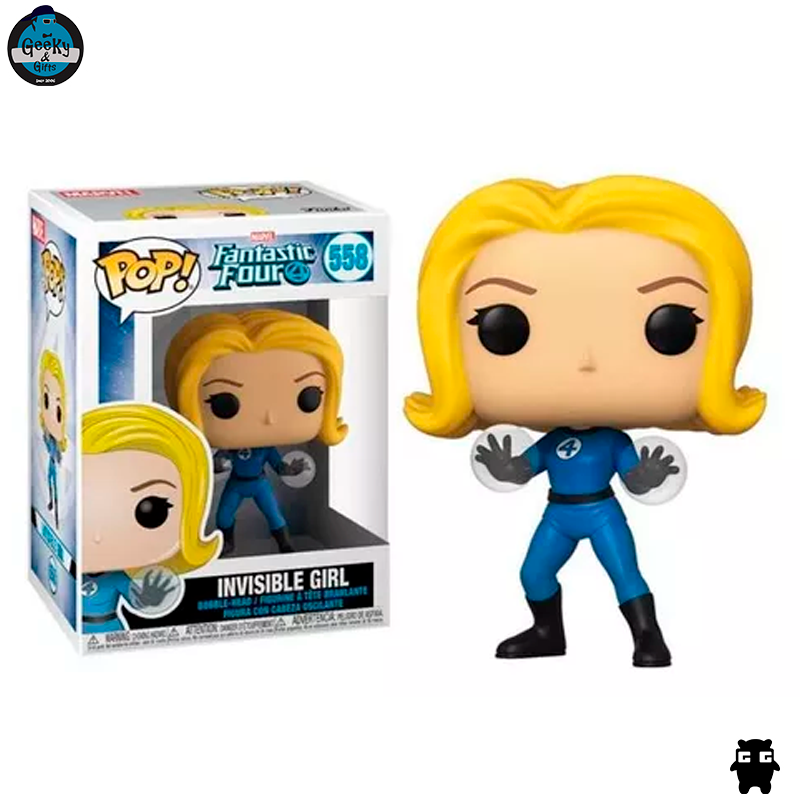 Funko Pop Marvel Invisible 558