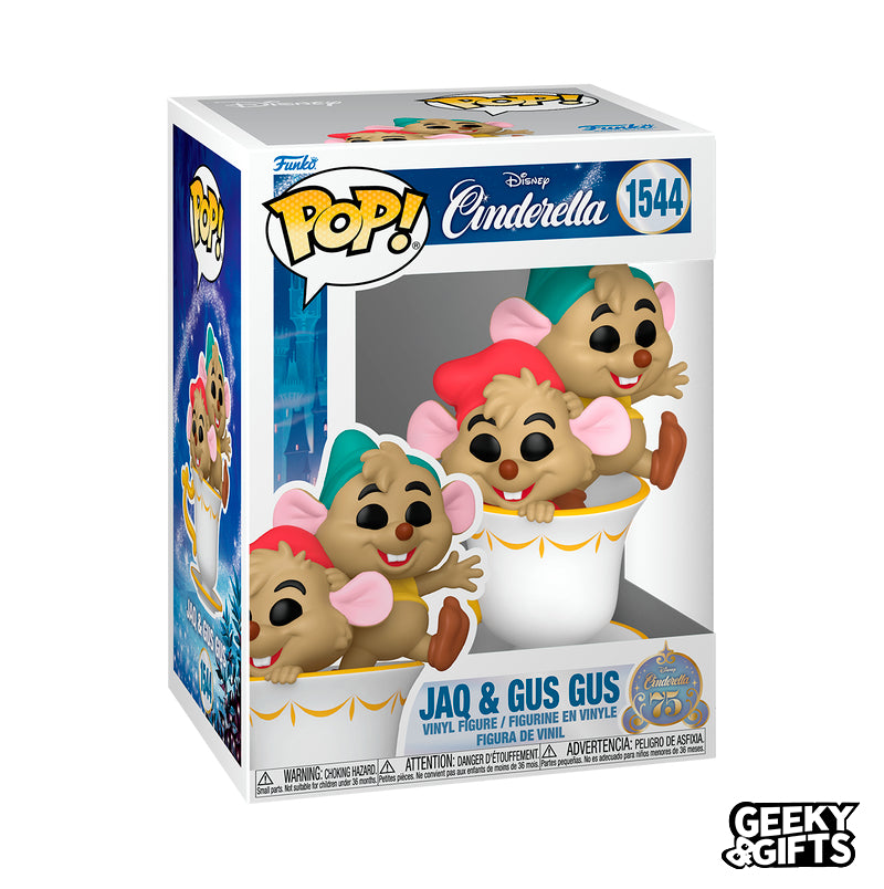 Funko Pop Disney: Cenicienta - Jaq y Gus Gus 1544