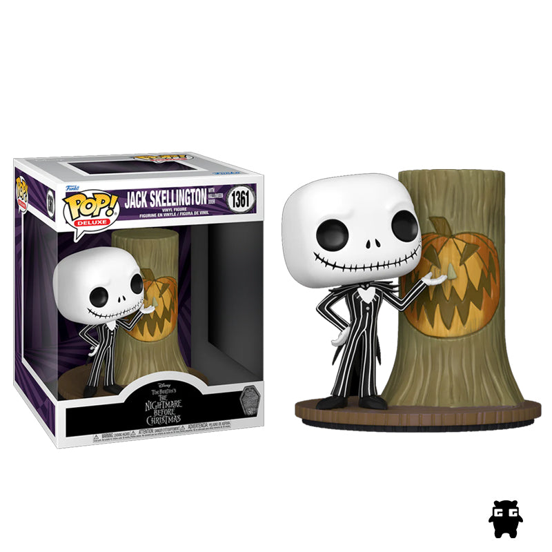 Funko Pop Deluxe Disney Jack Skellington With Halloween Door 1361