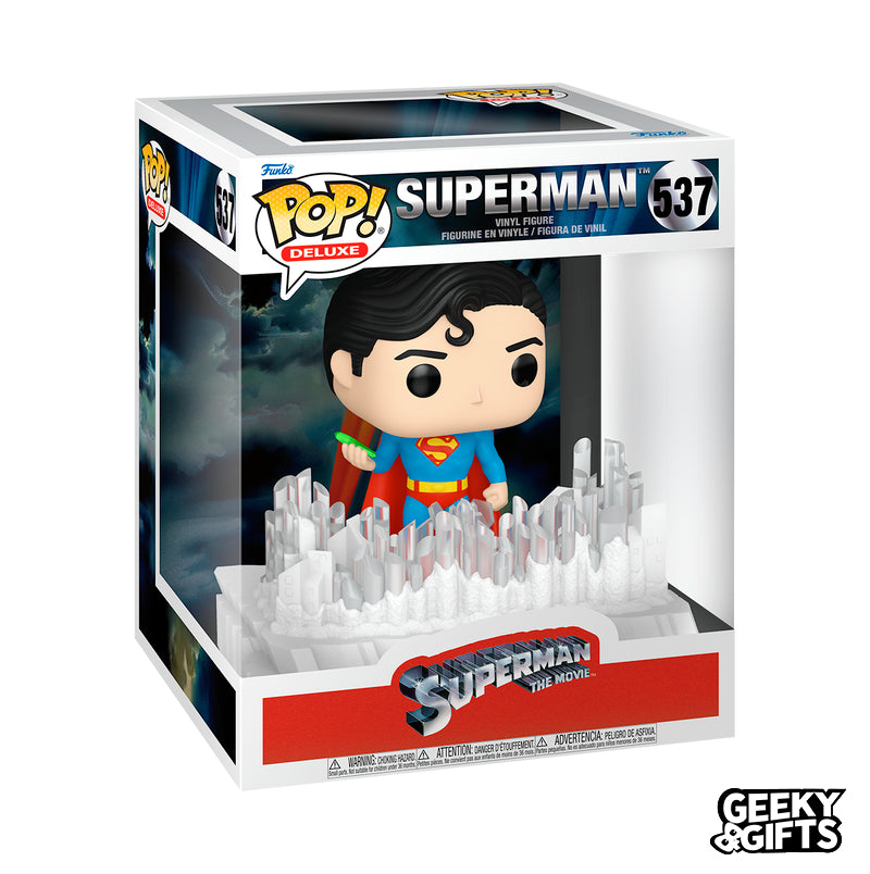 Funko Pop Deluxe: Superman The Movie - Superman in Fortress of Solitude 537