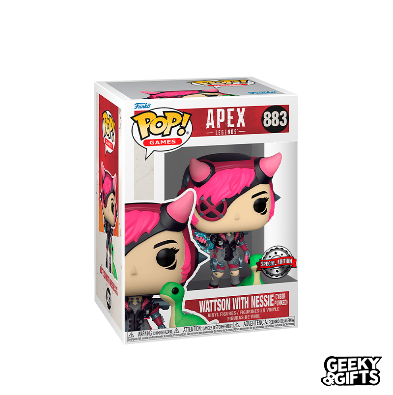 Funko Pop Games Wattson with Nessie (Cyber Punked)