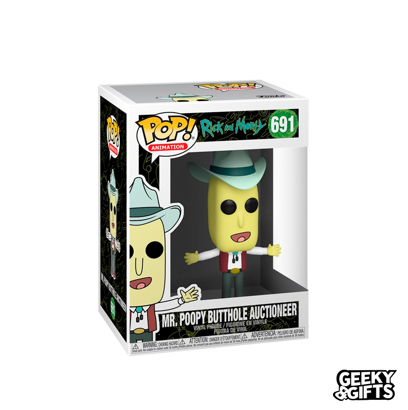 Funko Pop Animation Mr. Poopy Butthole Auctioneer 691