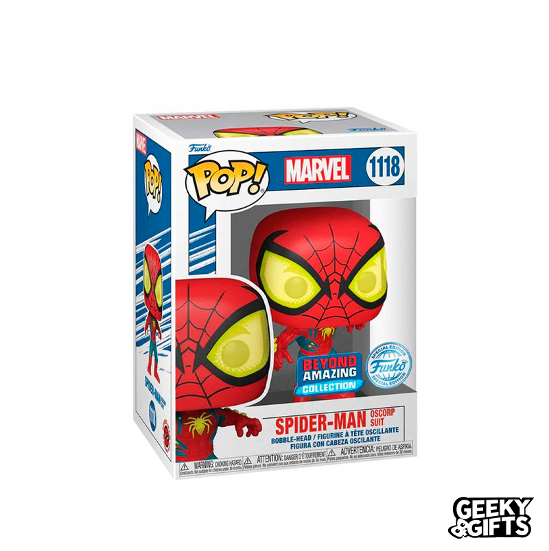 Funko Pop Marvel Spider-Man Oscorp Suit 1118