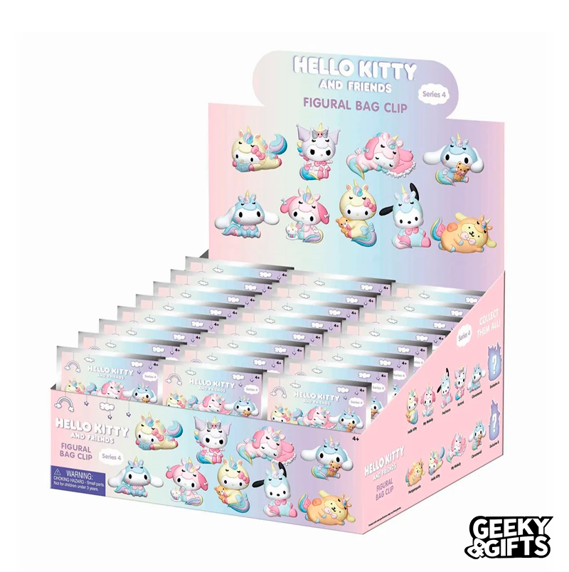 Hello Kitty and Friends 3D Foam Bag Clip