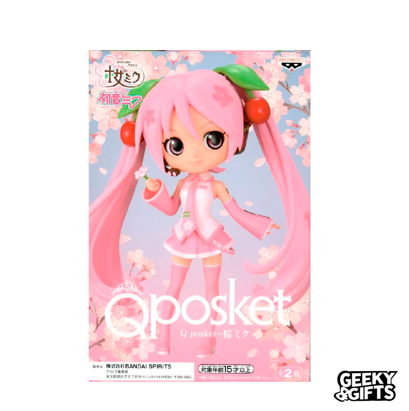 Bandai Banpresto Q posket Sakura Miku