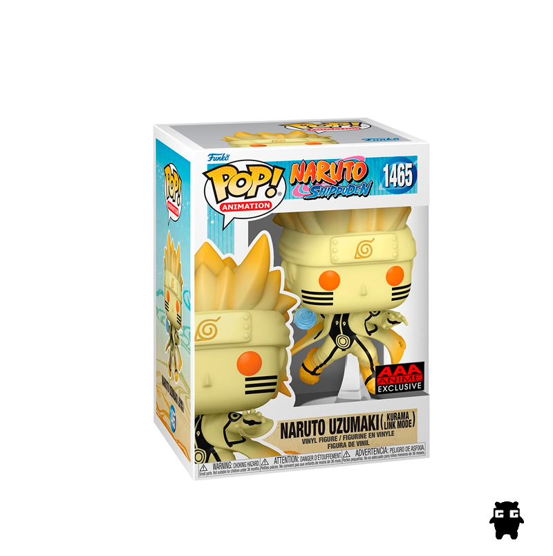 Funko Pop Animation: Naruto - Naruto Uzumaki Kurama Link Mode 1465