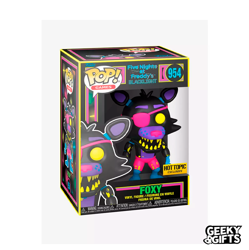 Funko Pop Games: Five Nights At Freddys - Blacklight Foxy 954