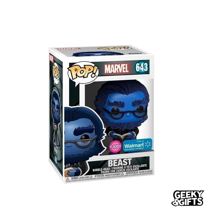 Funko Pop Marvel Beast flocked 643
