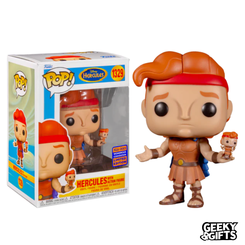 Funko Pop Disney: Hercules - Hercules with Action Figure 1329