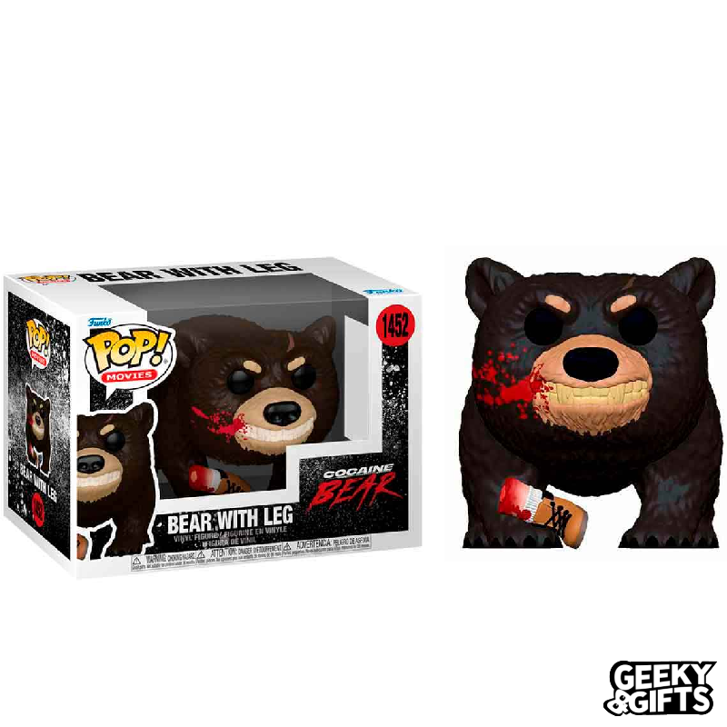 Funko Pop Movies Cocaine Bear Oso con Pierna 1452