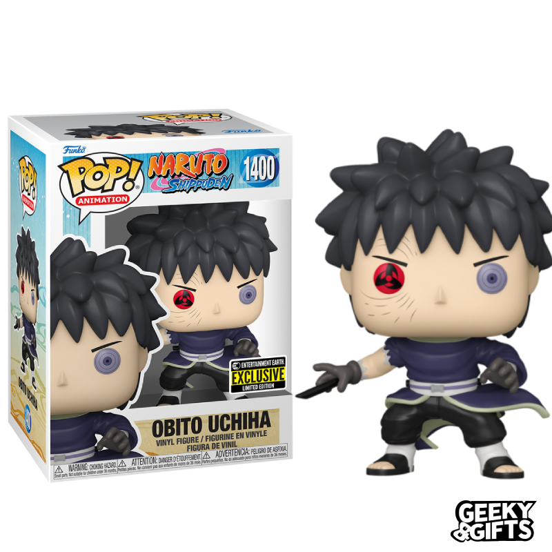 Funko Pop Animation Obito Uchiha Unmasked 1400 - Entertainmet Earth