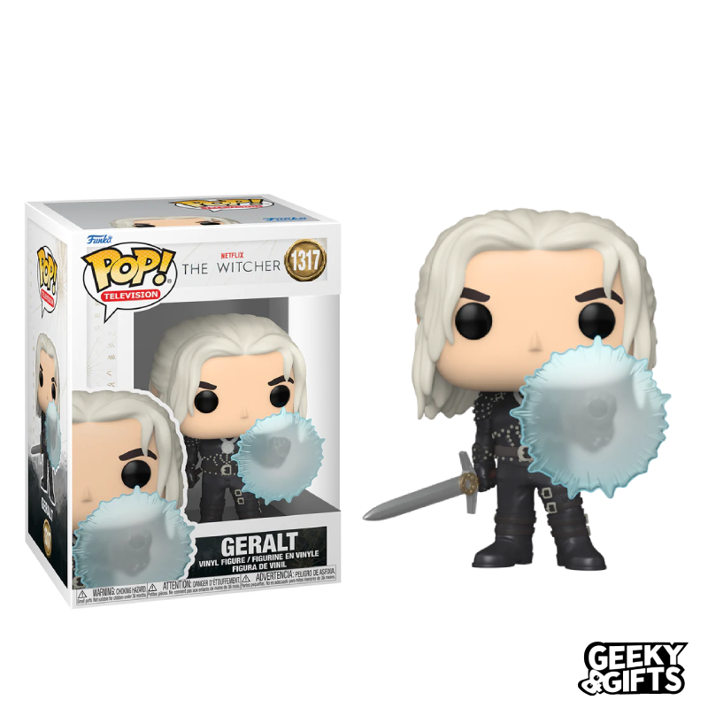 Funko Pop TV The Witcher Geralt Con Escudo 1317