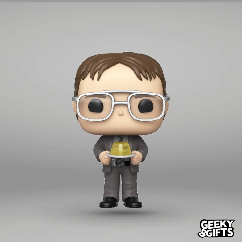 Funko Pop TV The Office Dwight con Gelatina de Engrapadora 1004