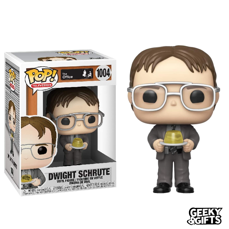 Funko Pop TV The Office Dwight con Gelatina de Engrapadora 1004