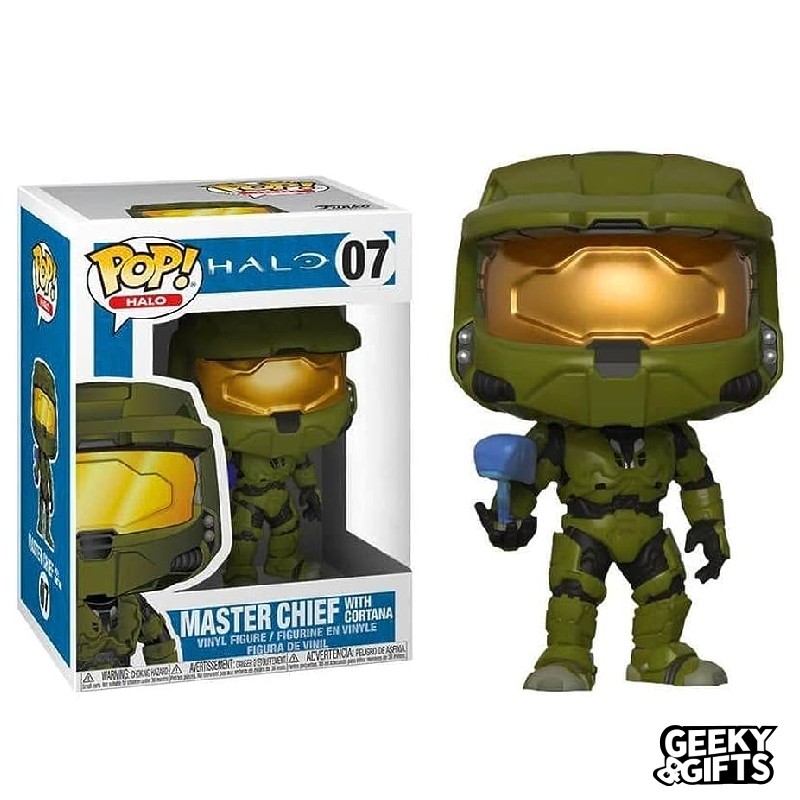 Funko Pop Halo Master Chief With Cortana 07