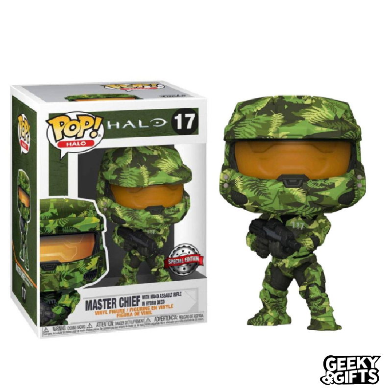 Funko Pop: Halo - Master Chief With MA40 Assault Rifle 17 SE