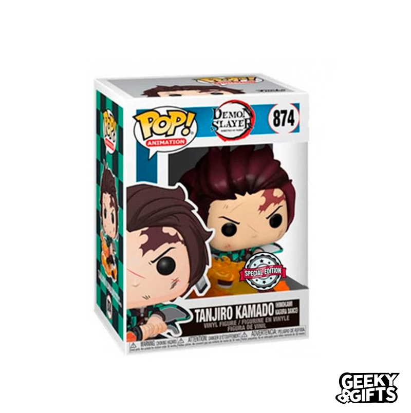 Funko Pop Animation: Demon Slayer - Tanjiro Kamado Hinokami Kagura Dance 874